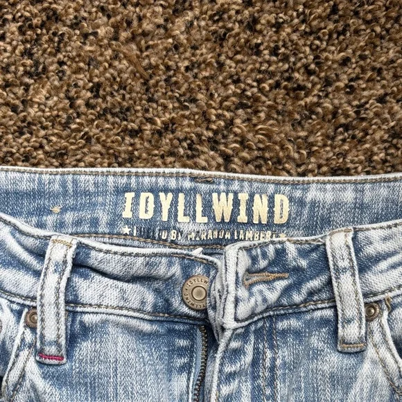 Idyllwind Light Blue Flare Jeans - Picture 2 of 3